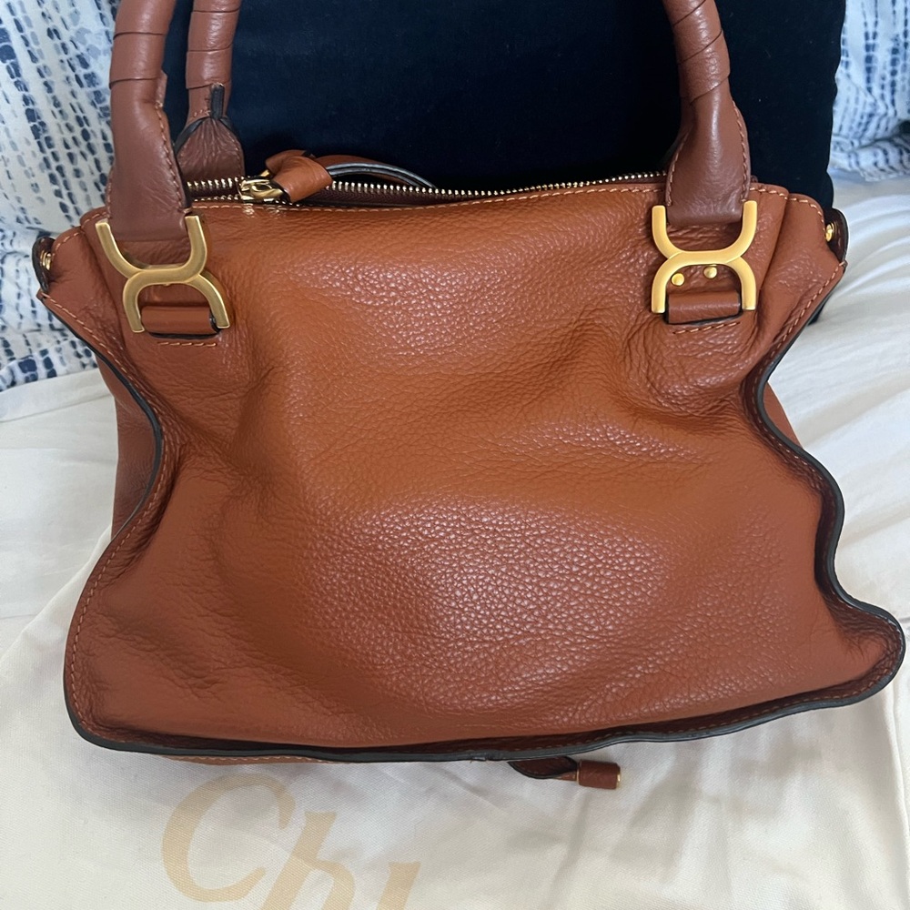 Chloe Marcie Medium Satchel - Picture 15 of 16